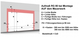 ALU Sicherheits Rollgitter 80x18,5mm fr Flchen bis 15 qm