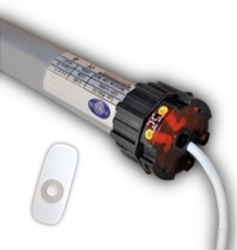 Funk-Rohrmotor mit Adapter fr Markisenwellen