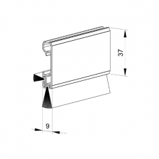 Fliegengitter Rollo,      Fensterversion