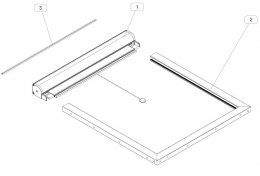 Fliegengitter Rollo, Dachfensterversion