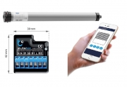 Rohrmotor-W40 mit APP-Steuerung